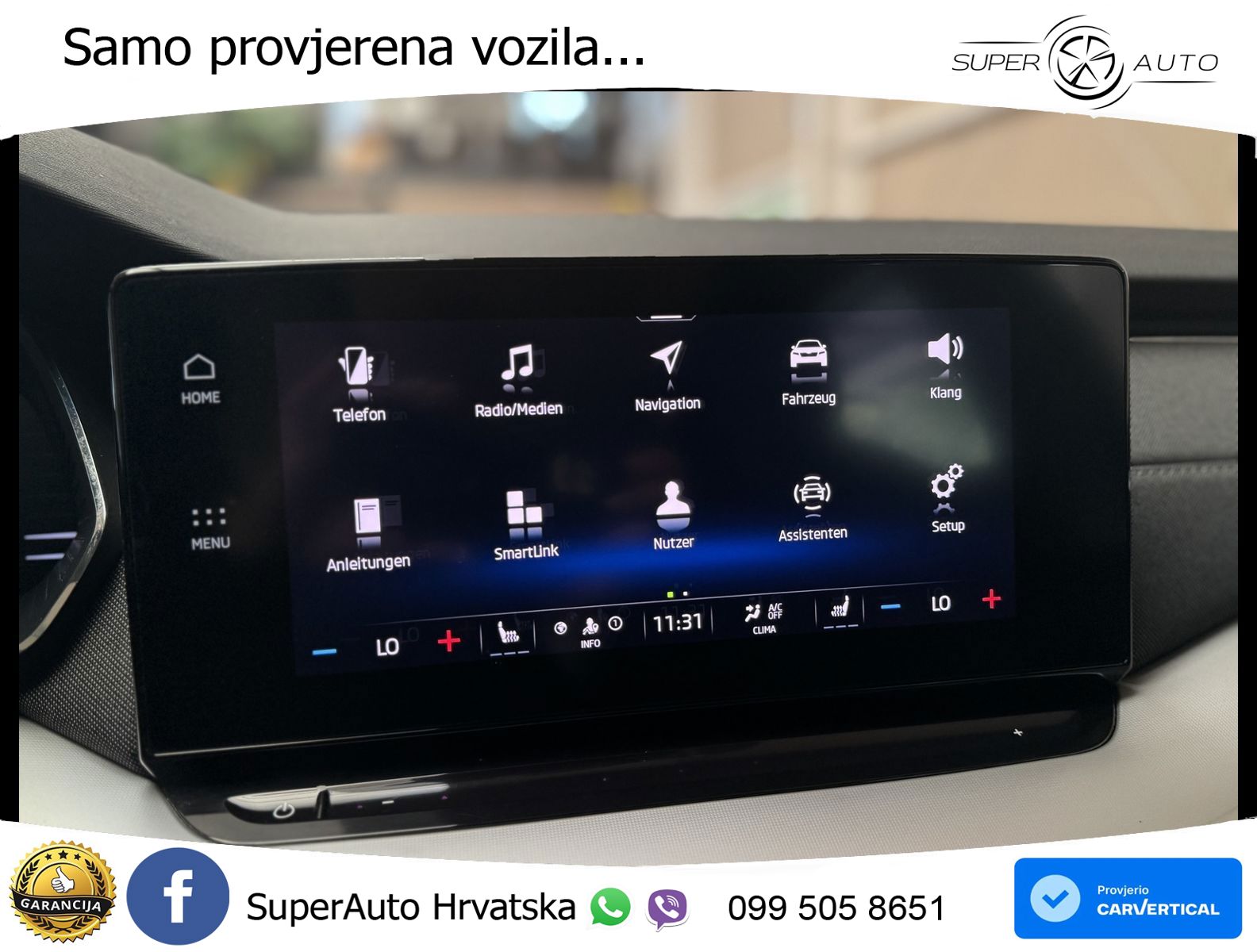Škoda Octavia Combi 2.0 TDI (150 KS) DSG LED+GR SJED+ACC