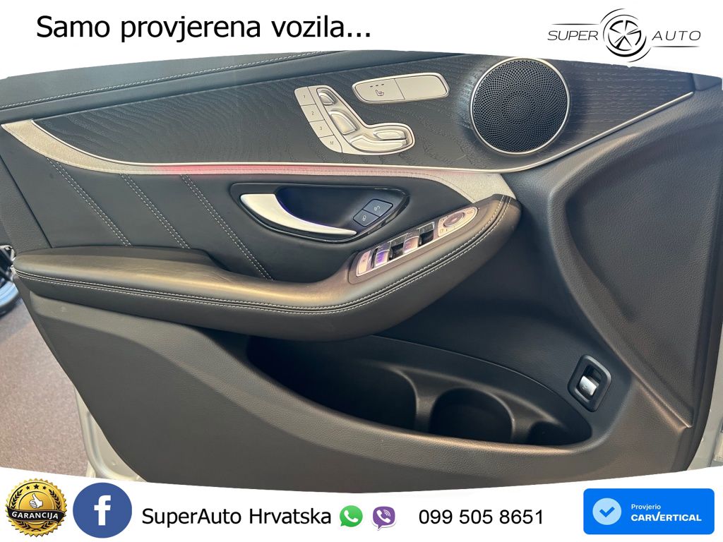 Mercedes AMG GLC 63 S V8 (510 KS) 4MATIC+ MCT ZRAČNI+ACC+4xGR SJED+360
