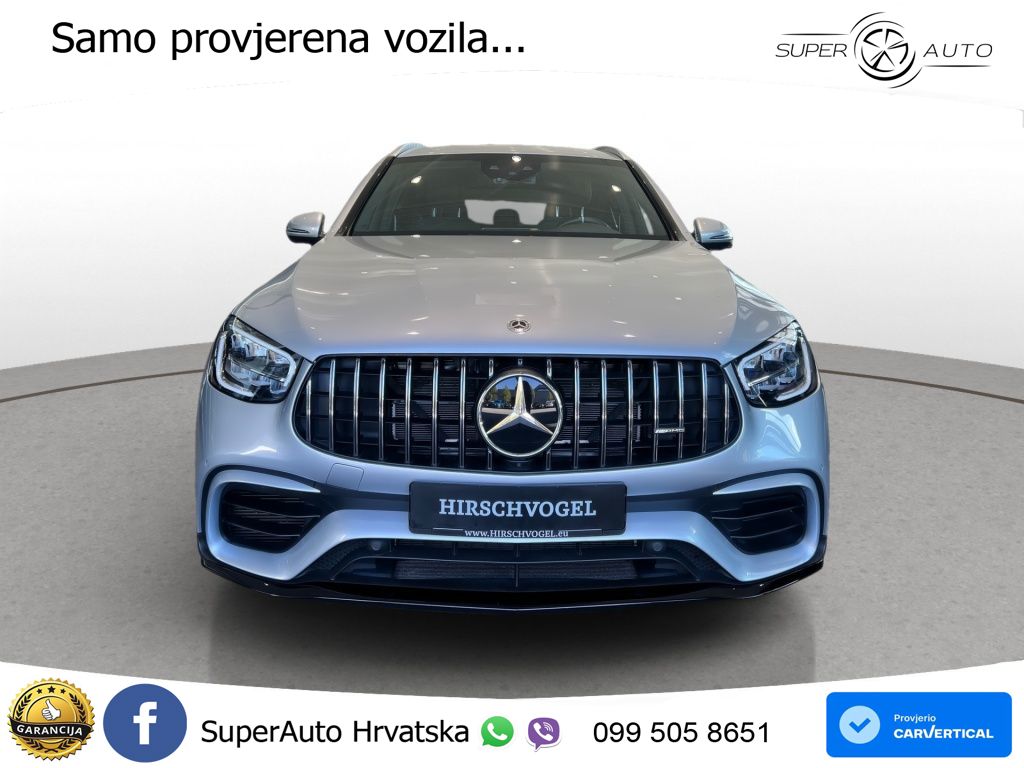 Mercedes AMG GLC 63 S V8 (510 KS) 4MATIC+ MCT ZRAČNI+ACC+4xGR SJED+360