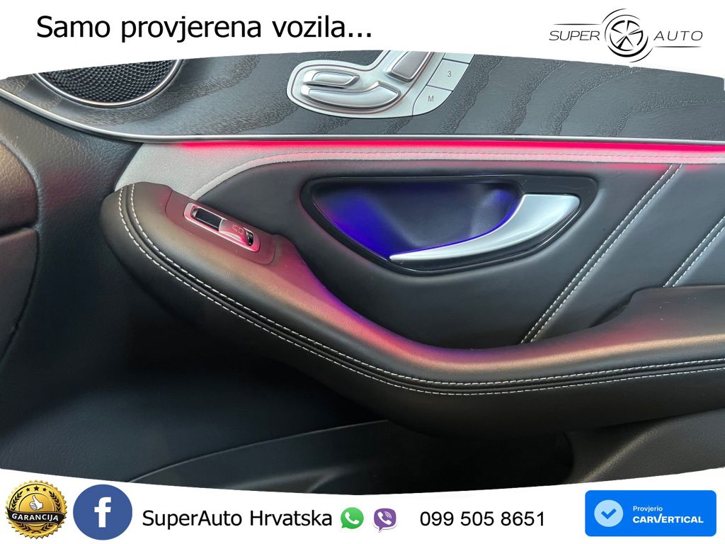 Mercedes AMG GLC 63 S V8 (510 KS) 4MATIC+ MCT ZRAČNI+ACC+4xGR SJED+360