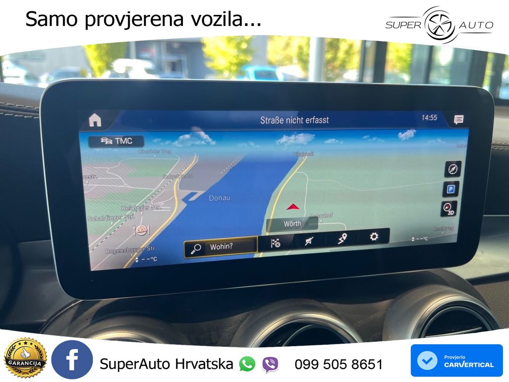 Mercedes AMG GLC 63 S V8 (510 KS) 4MATIC+ MCT ZRAČNI+ACC+4xGR SJED+360