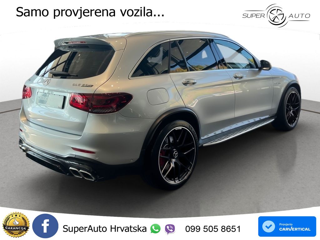 Mercedes AMG GLC 63 S V8 (510 KS) 4MATIC+ MCT ZRAČNI+ACC+4xGR SJED+360