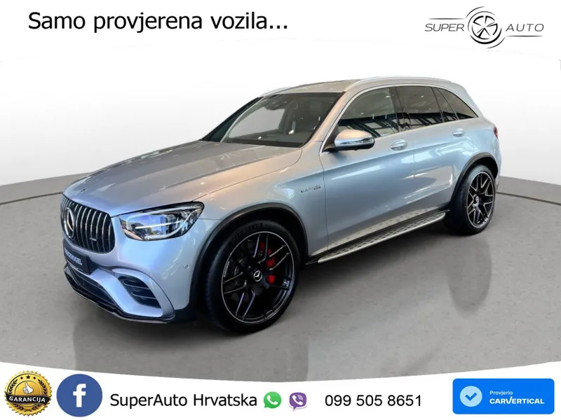 Mercedes AMG GLC 63 S V8 (510 KS) 4MATIC+ MCT ZRAČNI+ACC+4xGR SJED+360