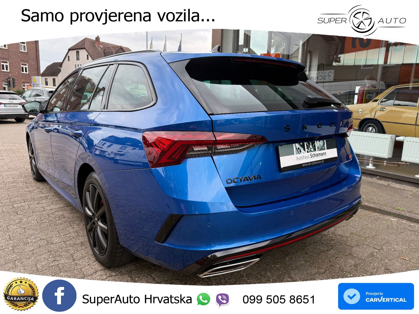 Škoda Octavia Combi RS 2.0 TDI (200 KS) DSG