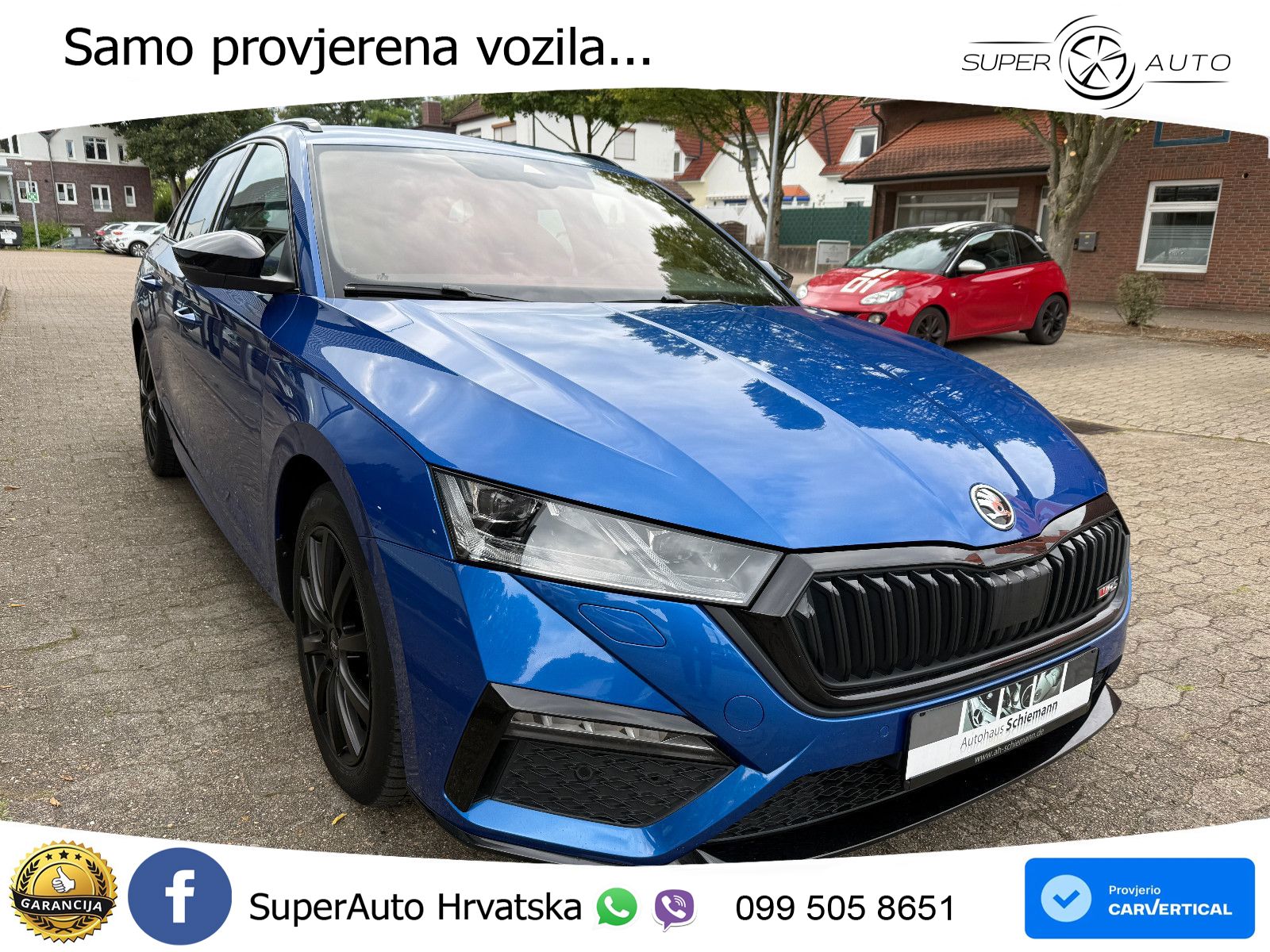 Škoda Octavia Combi RS 2.0 TDI (200 KS) DSG