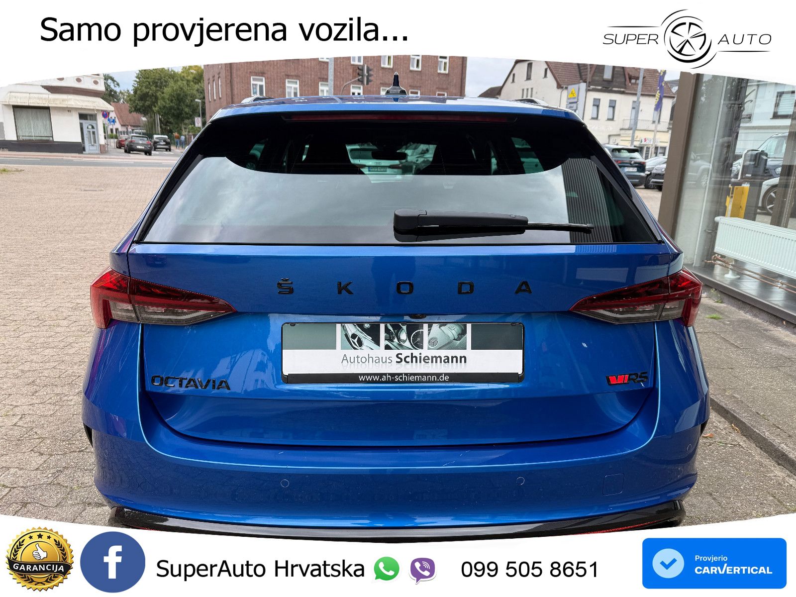 Škoda Octavia Combi RS 2.0 TDI (200 KS) DSG