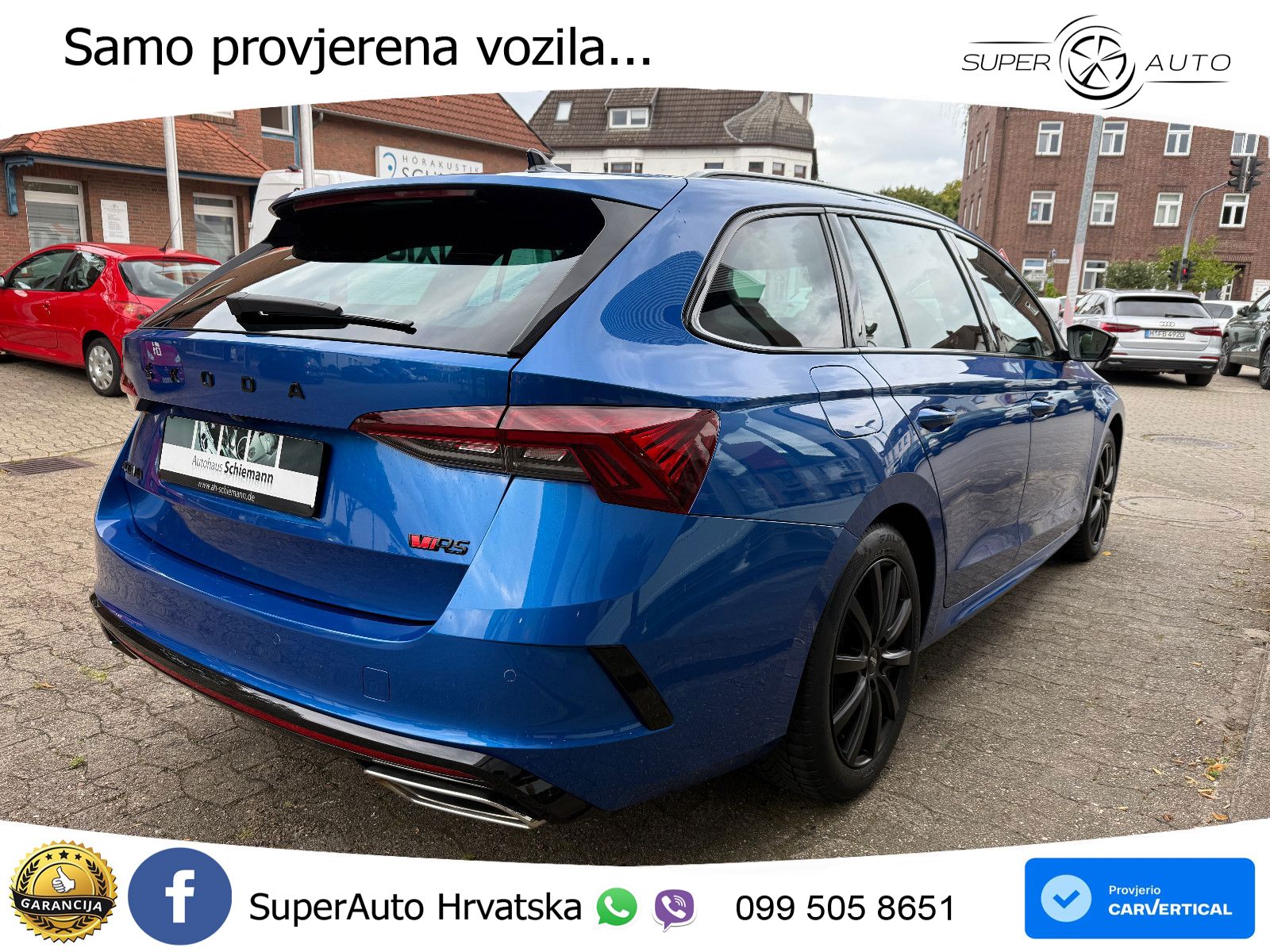 Škoda Octavia Combi RS 2.0 TDI (200 KS) DSG