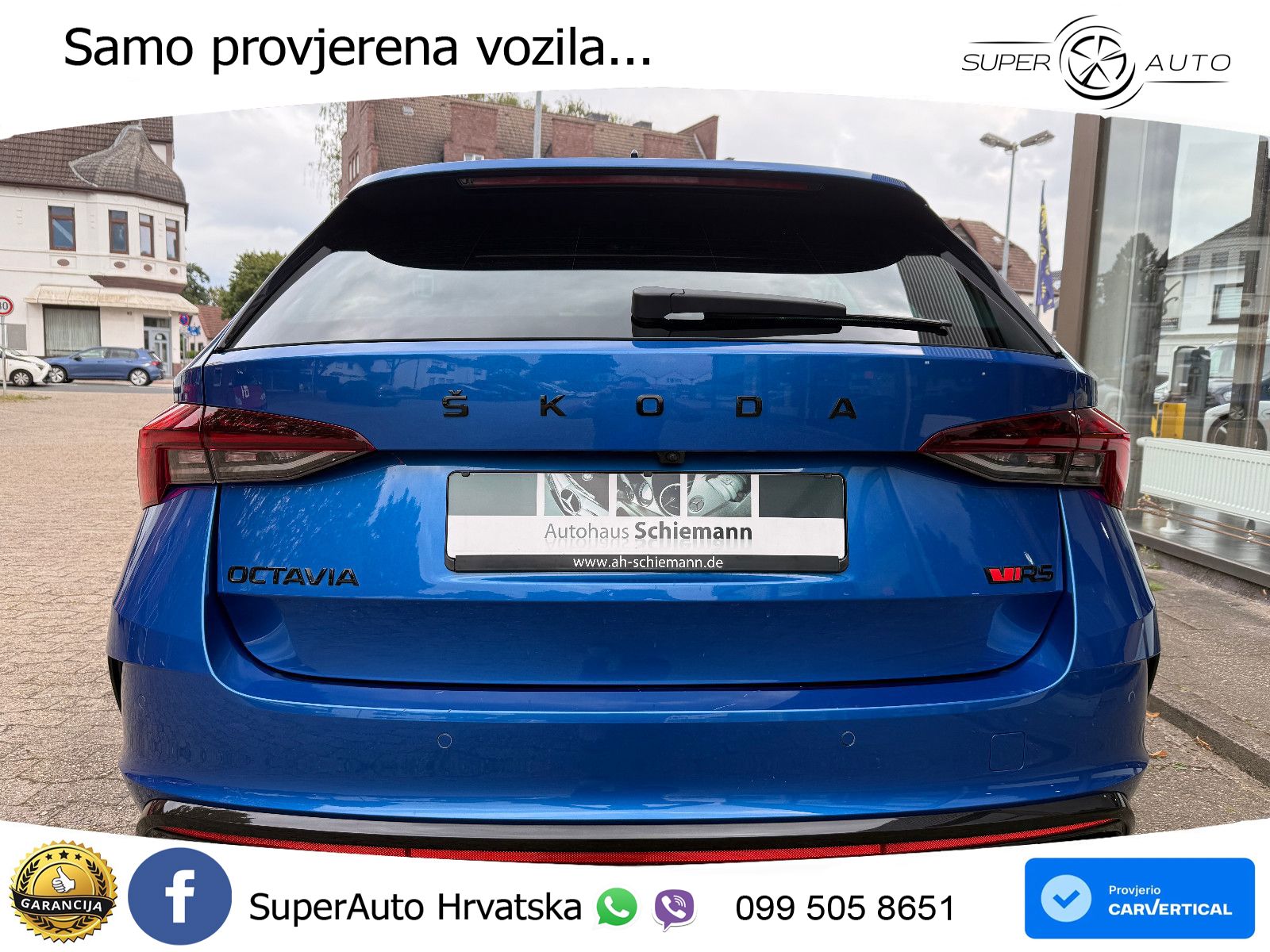 Škoda Octavia Combi RS 2.0 TDI (200 KS) DSG