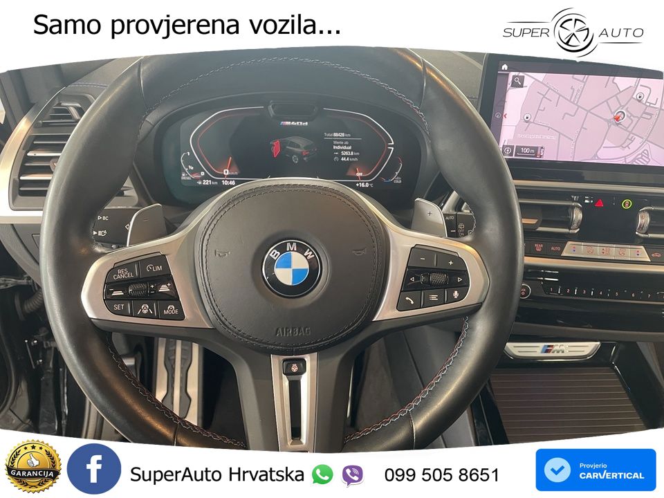 BMW X3 M40d xDrive Steptronic LED+GR SJED+ACC