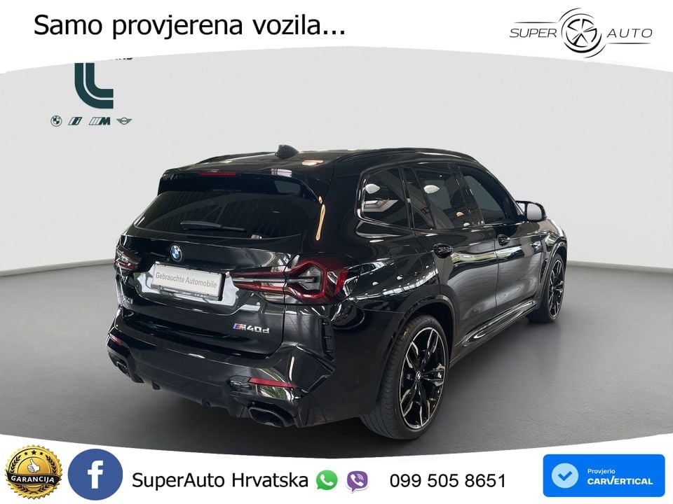 BMW X3 M40d xDrive Steptronic LED+GR SJED+ACC