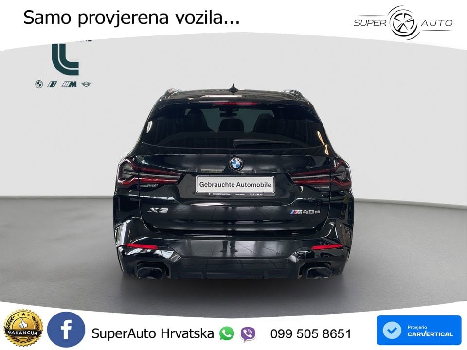 BMW X3 M40d xDrive Steptronic LED+GR SJED+ACC