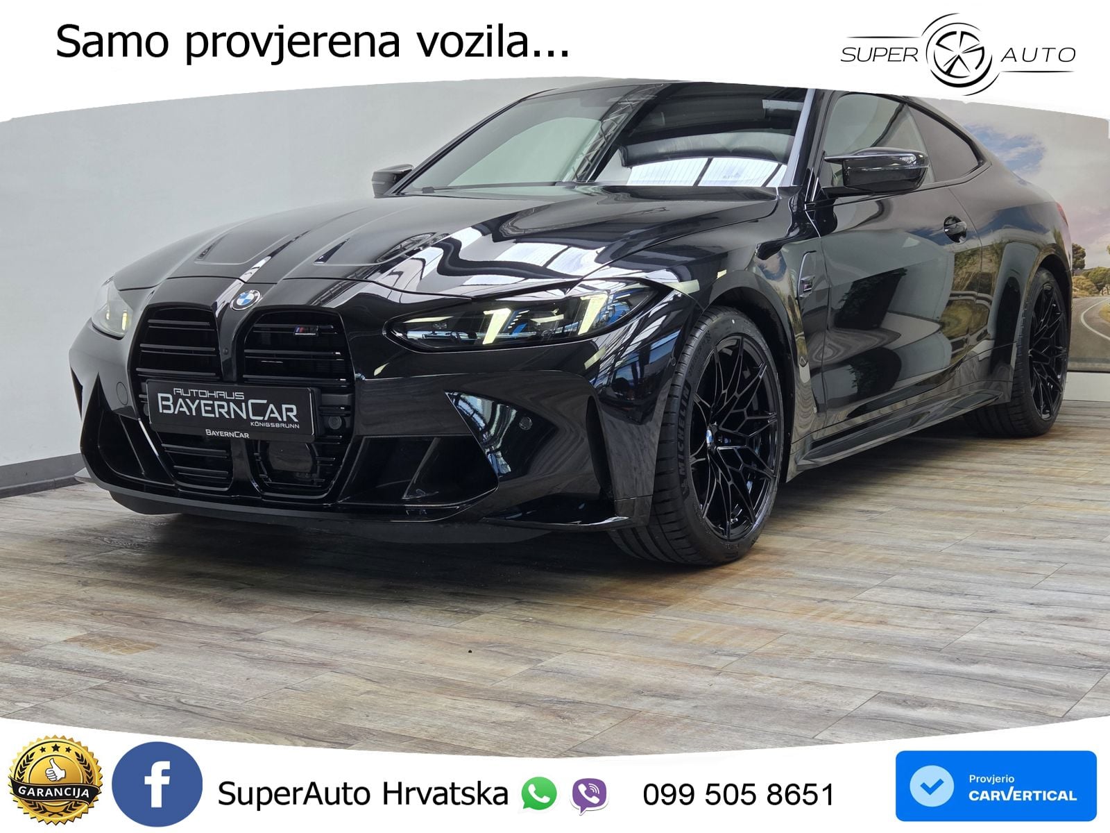 BMW M4 Competition 3.0 (530 KS) xDrive Steptronic LED+GR SJED+ACC