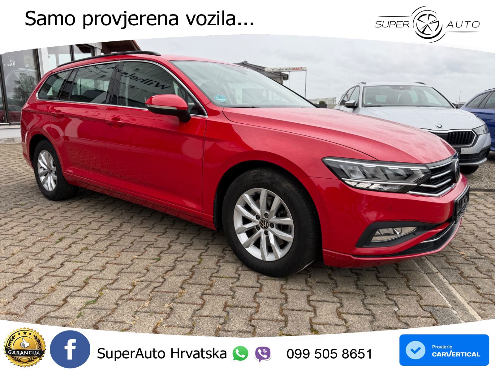 Volkswagen Passat Variant 2.0 TDI (122 KS) DSG Business LED+GR SJED+ACC