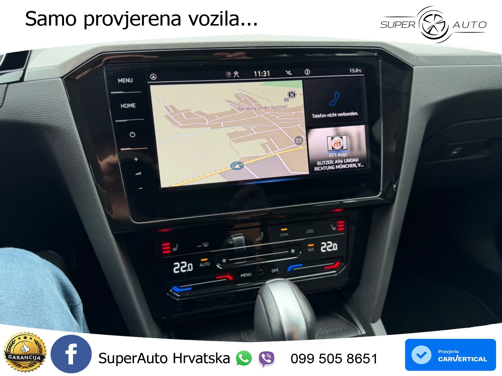 Volkswagen Passat Variant 2.0 TDI (122 KS) DSG Business LED+GR SJED+ACC