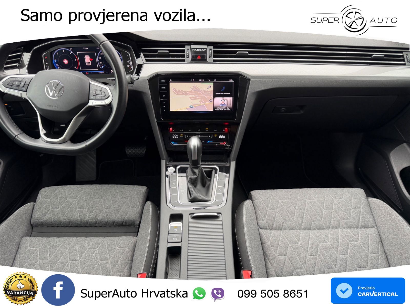 Volkswagen Passat Variant 2.0 TDI (122 KS) DSG Business LED+GR SJED+ACC