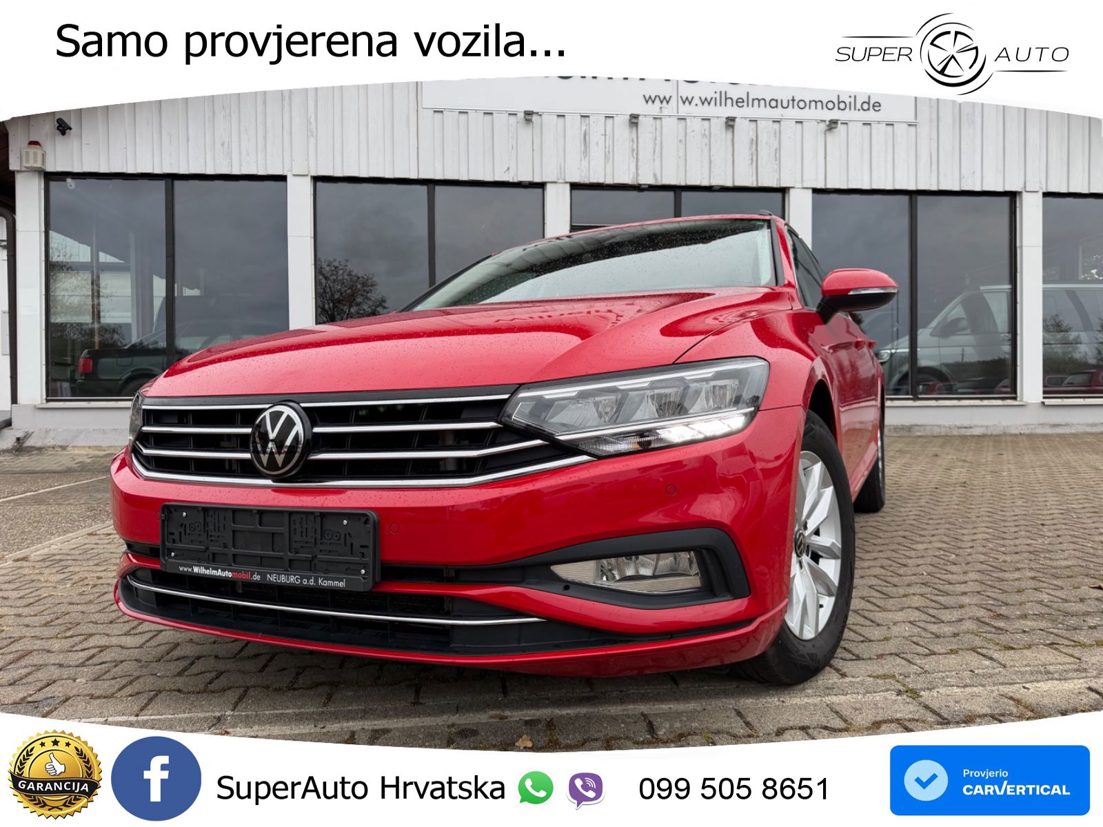 Volkswagen Passat Variant 2.0 TDI (122 KS) DSG Business LED+GR SJED+ACC