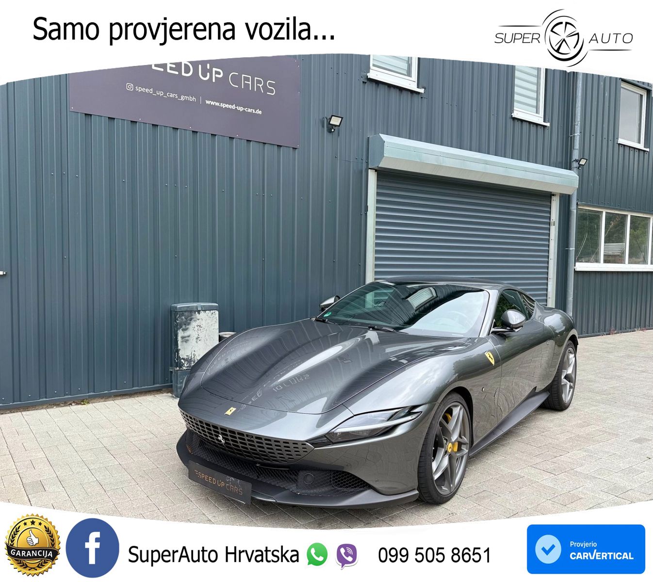 Ferrari Roma Spider 3.9 V8 (620 KS) F1 DCT