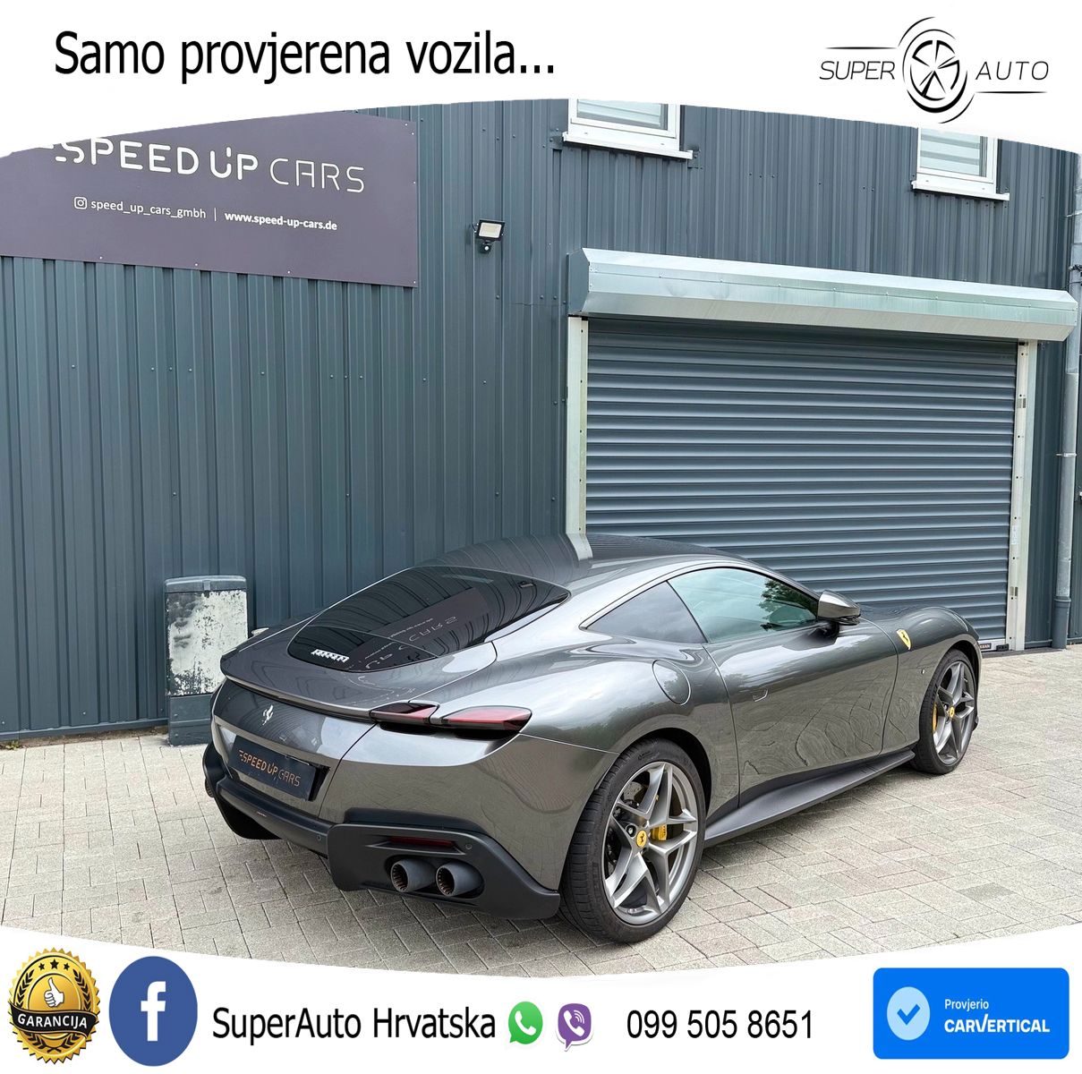Ferrari Roma Spider 3.9 V8 (620 KS) F1 DCT