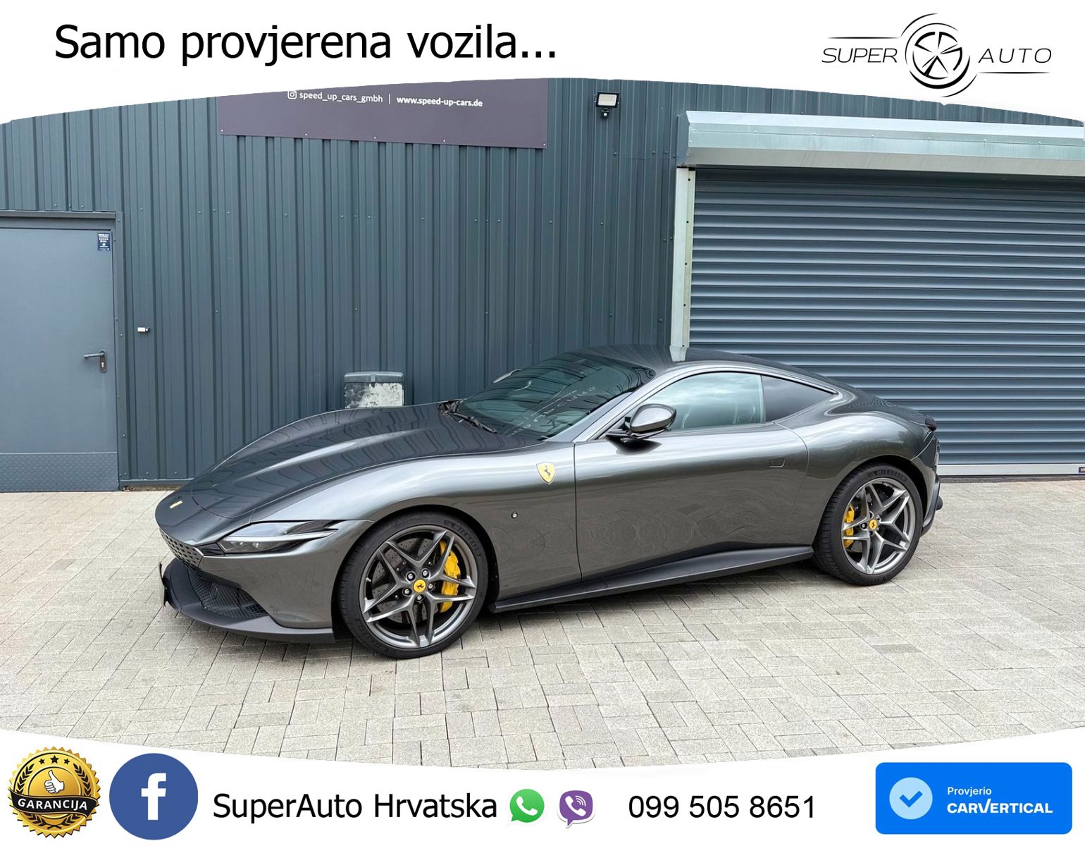 Ferrari Roma Spider 3.9 V8 (620 KS) F1 DCT