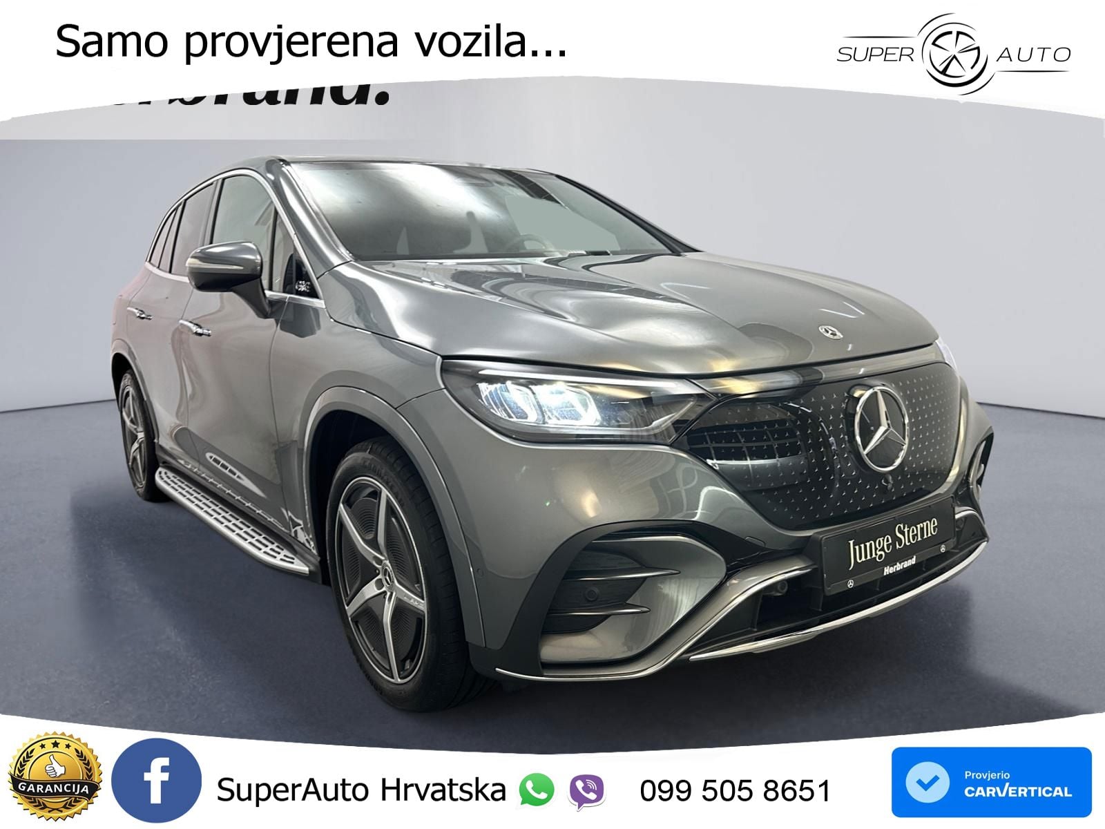 Mercedes EQE SUV 350+ 105 kWh (320 KS) AMG LED+GR SJED+ACC