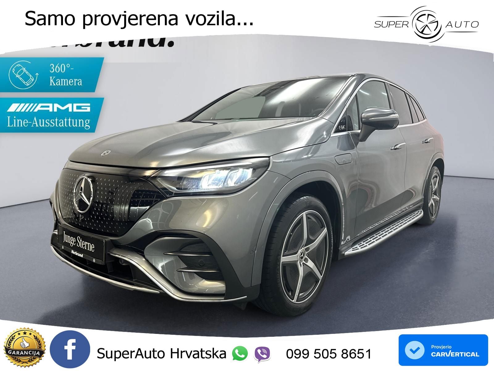Mercedes EQE SUV 350+ 105 kWh (320 KS) AMG LED+GR SJED+ACC