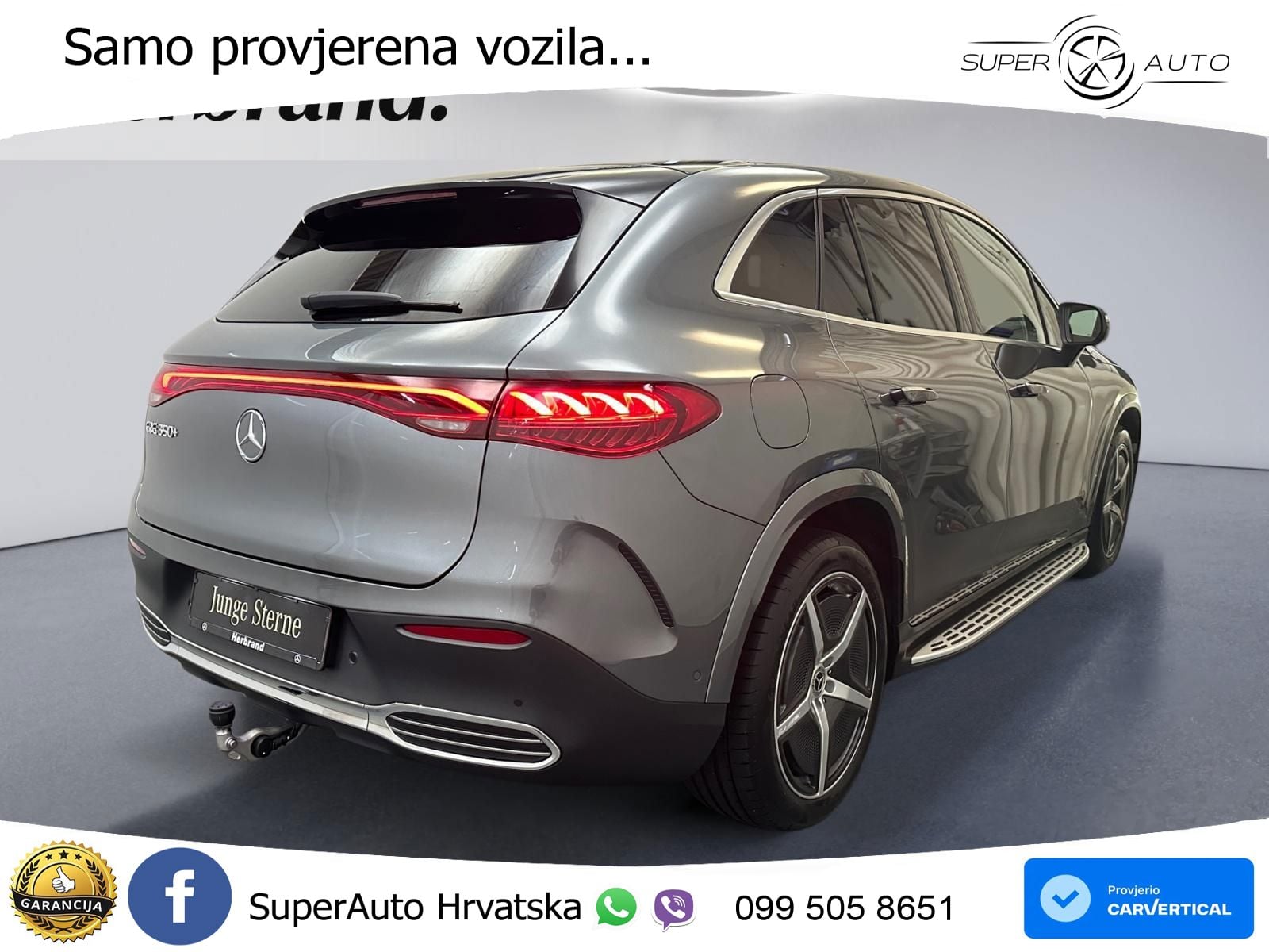 Mercedes EQE SUV 350+ 105 kWh (320 KS) AMG LED+GR SJED+ACC