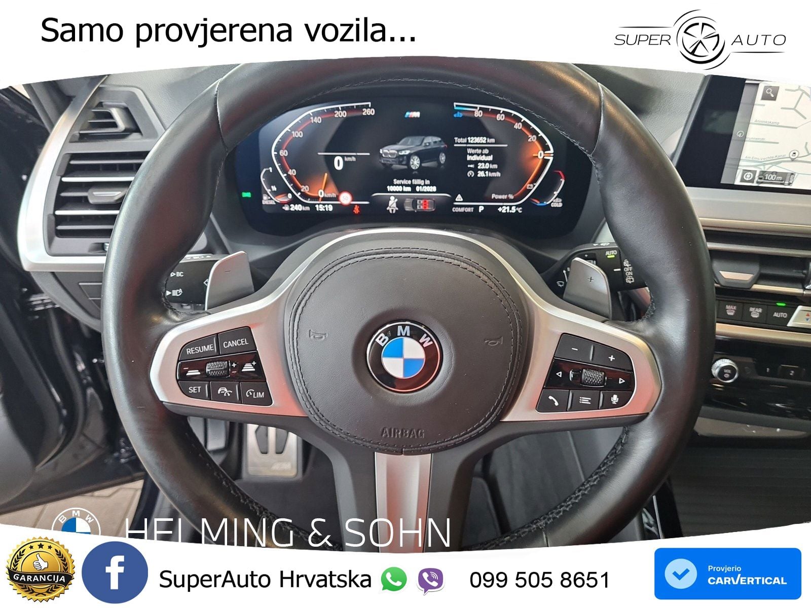 BMW X3 20d xDrive Steptronic M Sport LED+GR SJED+ACC