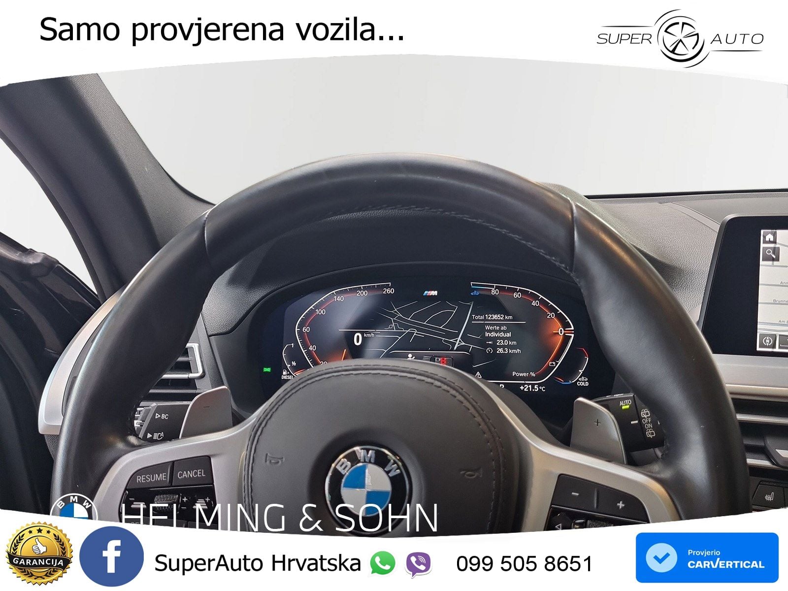 BMW X3 20d xDrive Steptronic M Sport LED+GR SJED+ACC