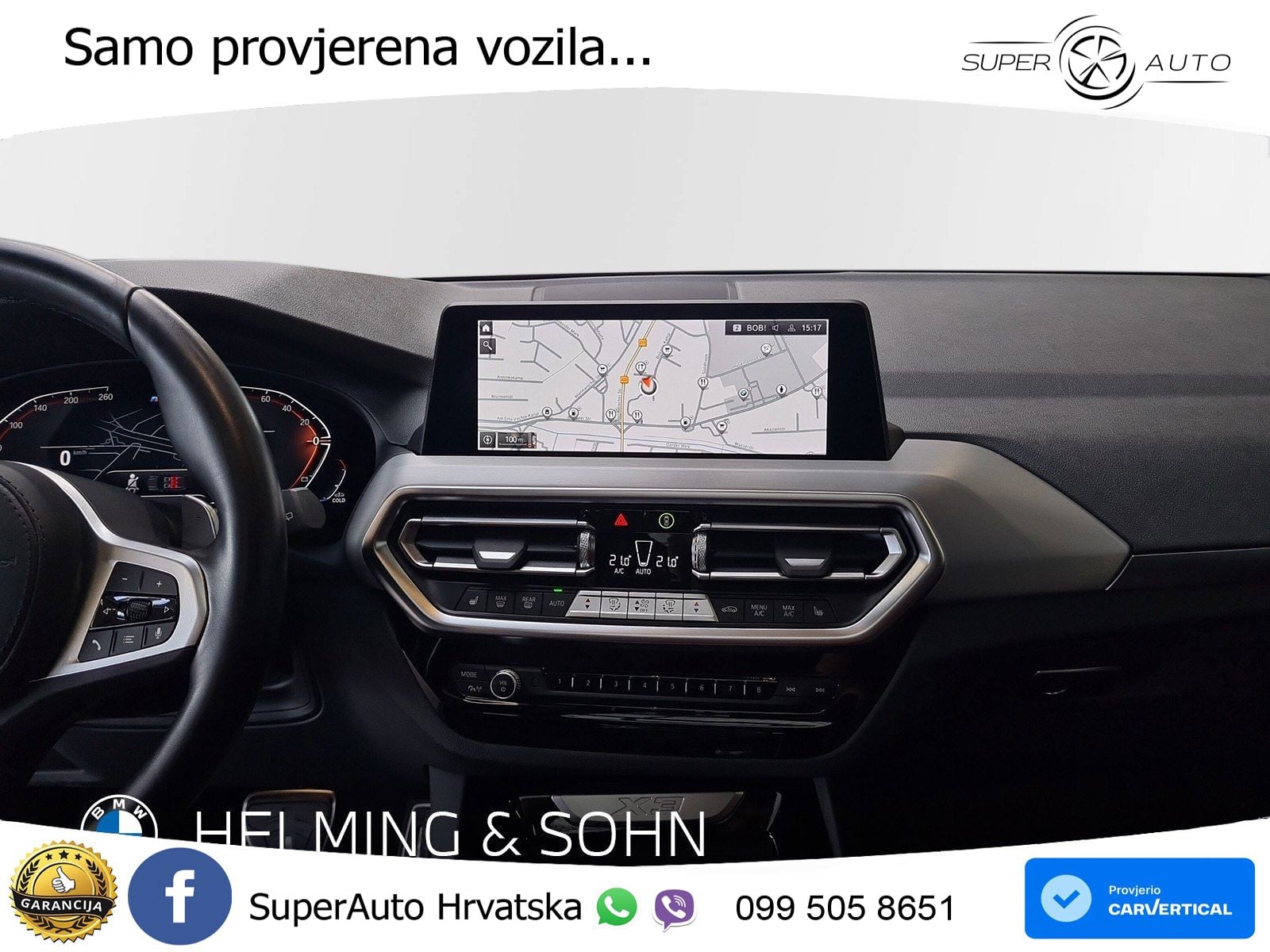 BMW X3 20d xDrive Steptronic M Sport LED+GR SJED+ACC
