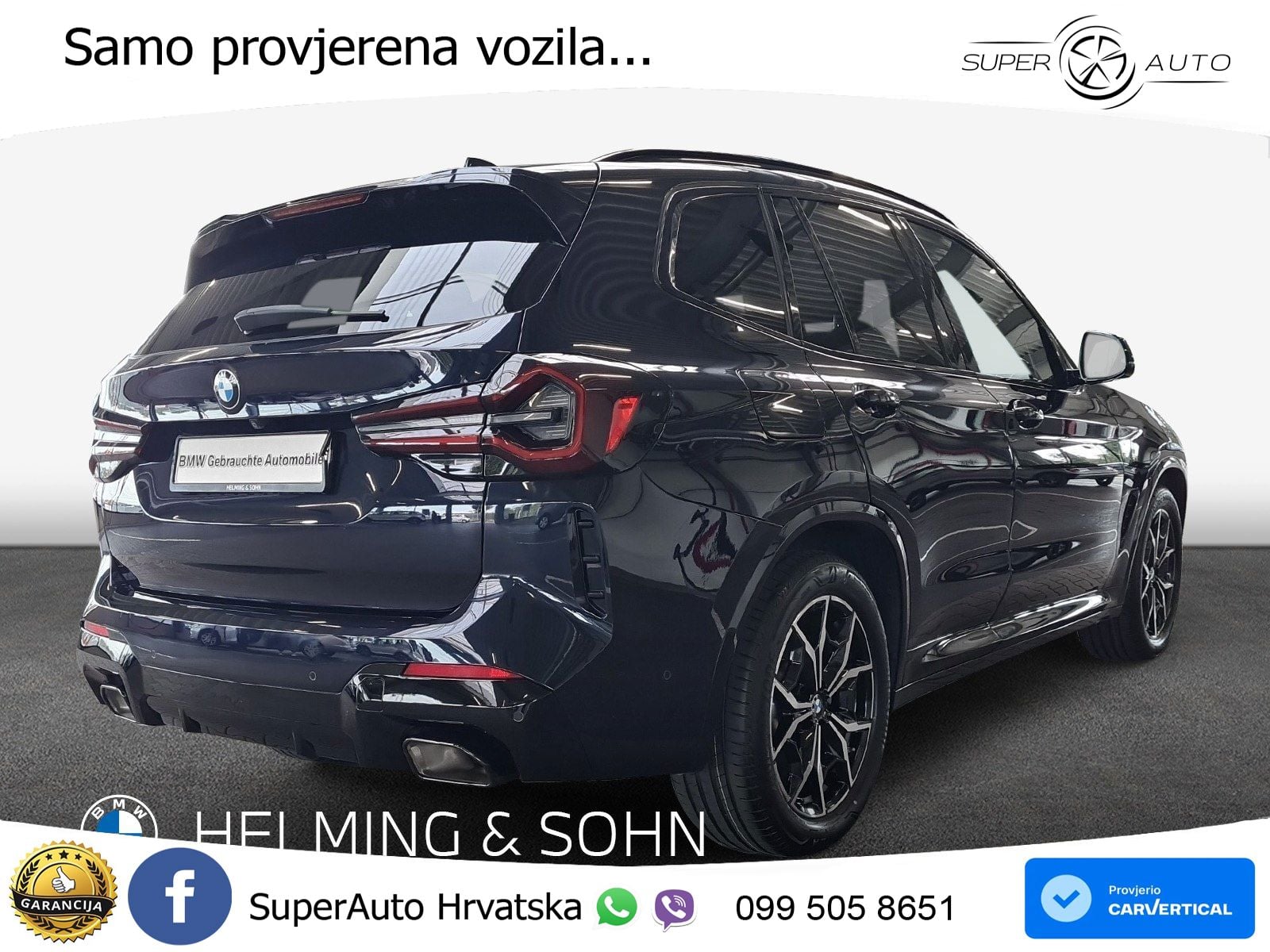 BMW X3 20d xDrive Steptronic M Sport LED+GR SJED+ACC