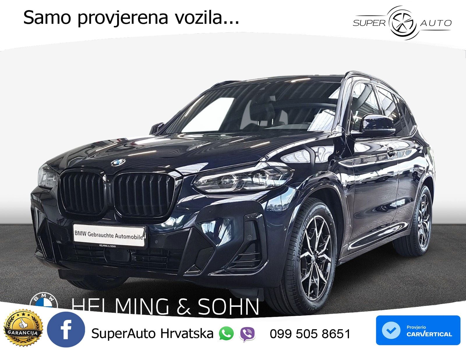 BMW X3 20d xDrive Steptronic M Sport LED+GR SJED+ACC