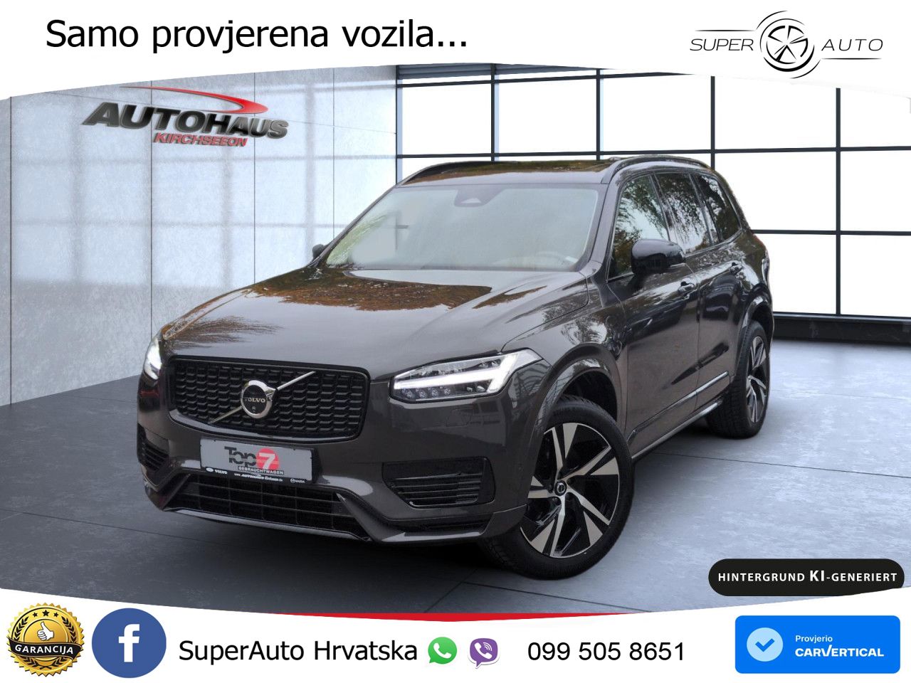 Volvo XC90 2.0 T8 AWD Automatic MATRIX+GR SJED+KAM