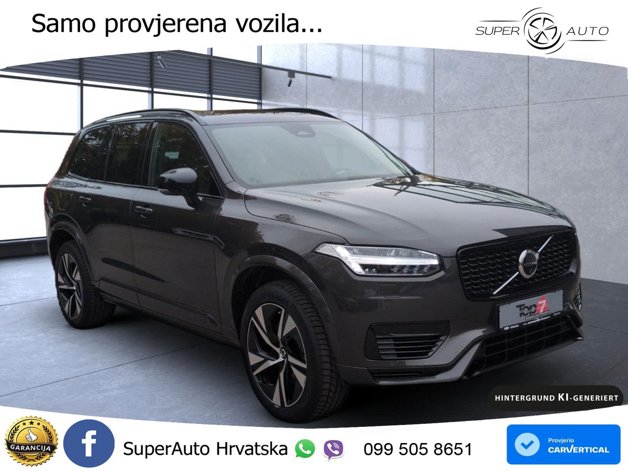 Volvo XC90 2.0 T8 AWD Automatic MATRIX+GR SJED+KAM