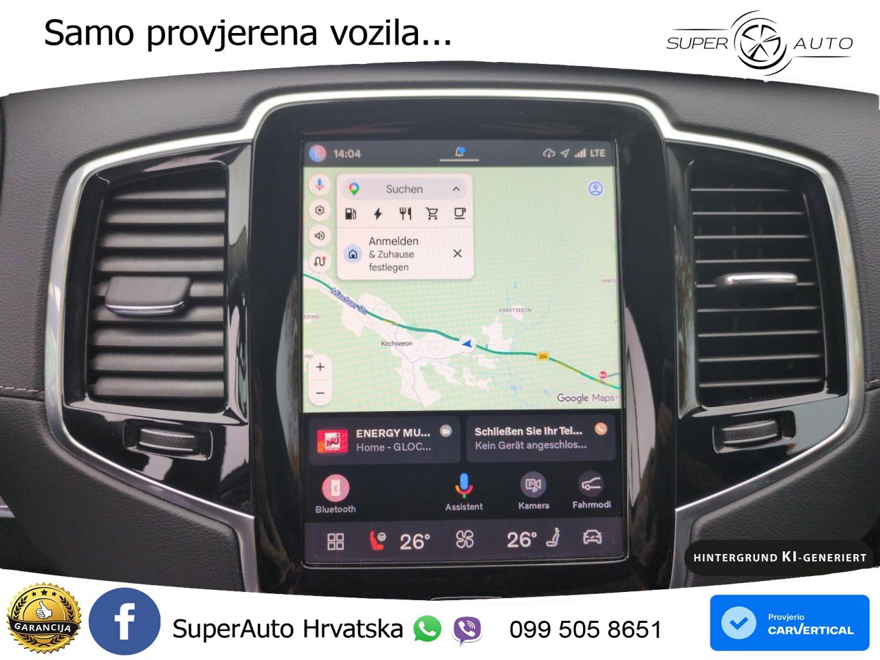 Volvo XC90 2.0 T8 AWD Automatic MATRIX+GR SJED+KAM