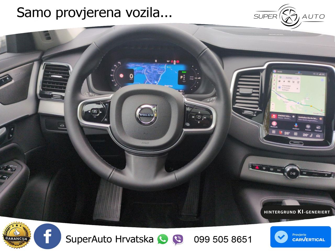 Volvo XC90 2.0 T8 AWD Automatic MATRIX+GR SJED+KAM