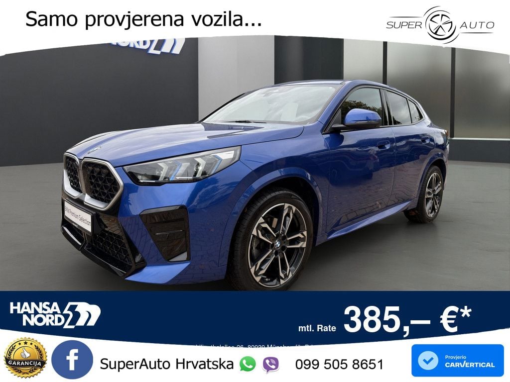 BMW X2 sDrive20d Steptronic M Sport LED+GR SJED+ACC