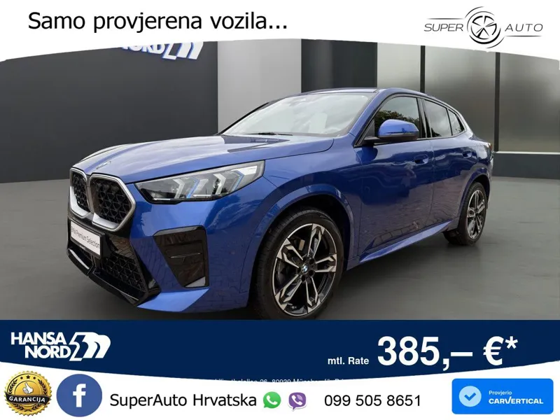 BMW X2 sDrive20d Steptronic M Sport LED+GR SJED+ACC