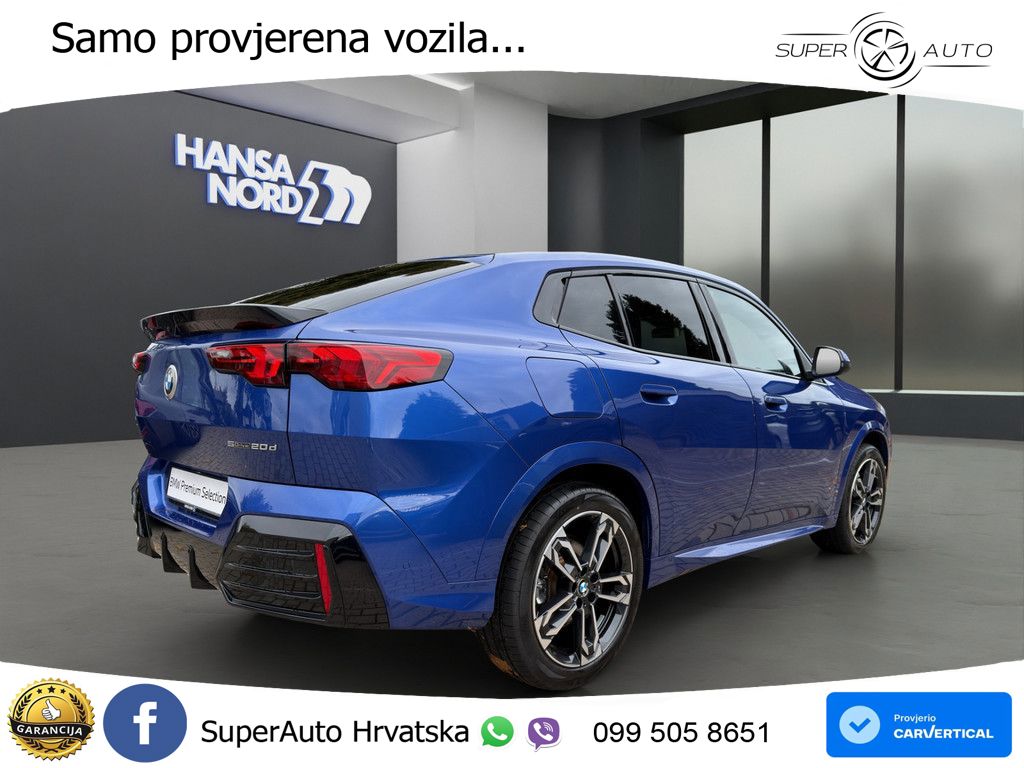 BMW X2 sDrive20d Steptronic M Sport LED+GR SJED+ACC