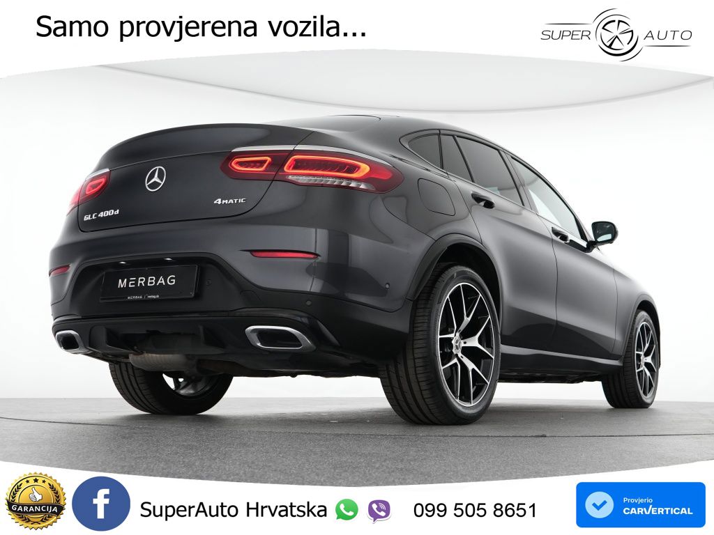 Mercedes GLC Coupe 400d (330 KS) 4MATIC 9G-TRONIC AMG LED+GR SJED+ACC