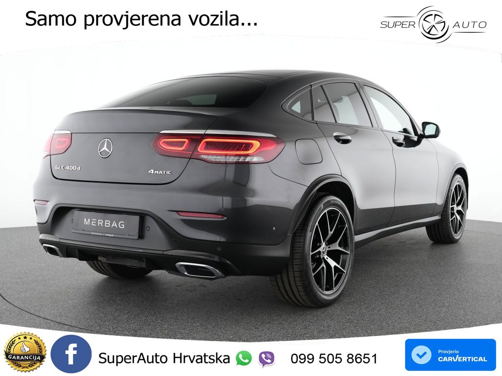 Mercedes GLC Coupe 400d (330 KS) 4MATIC 9G-TRONIC AMG LED+GR SJED+ACC
