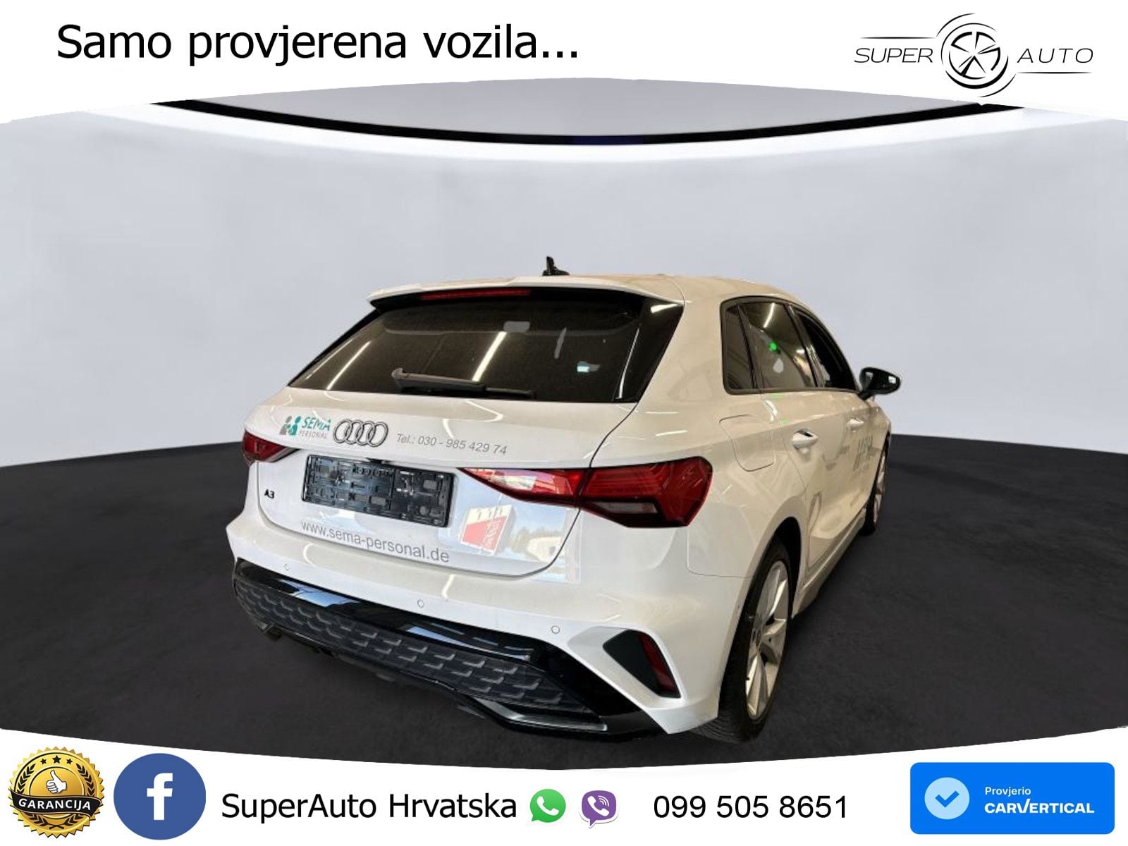 Audi A3 30 TFSI (116 KS)  S tronic S line LED+GR SJED+ACC