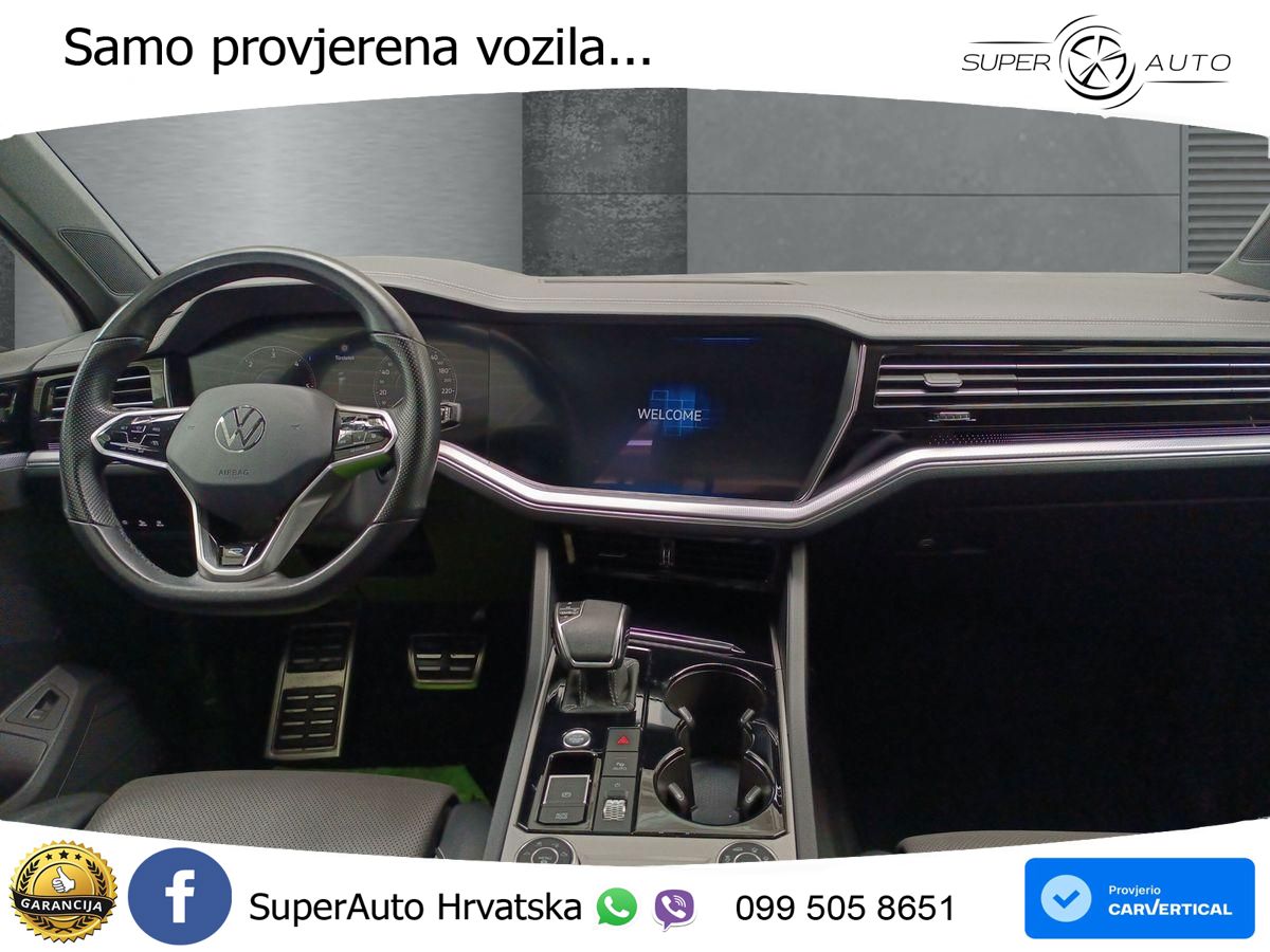 Volkswagen Touareg 3.0 V6 TDI (286 KS) 4MOTION Tiptronic R-Line ZRAČNI+ACC+GR SJED+KAM+PANO