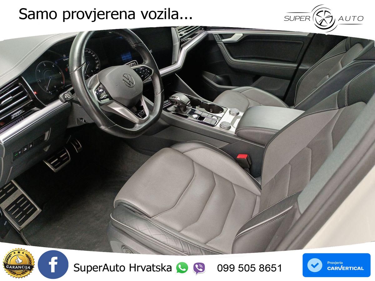 Volkswagen Touareg 3.0 V6 TDI (286 KS) 4MOTION Tiptronic R-Line ZRAČNI+ACC+GR SJED+KAM+PANO