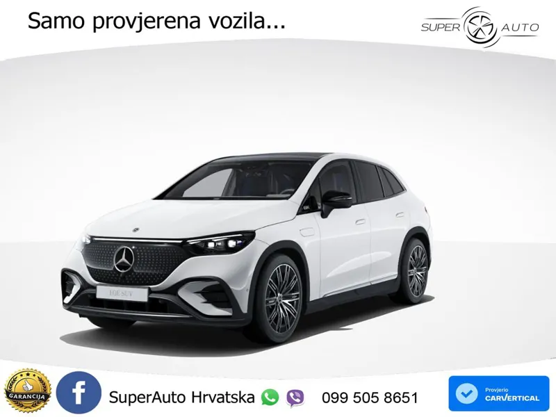 Mercedes EQE SUV 350 98 kWh (292 KS) 4MATIC AMG ZRAČNI+ACC+GR SJED+360+PANO