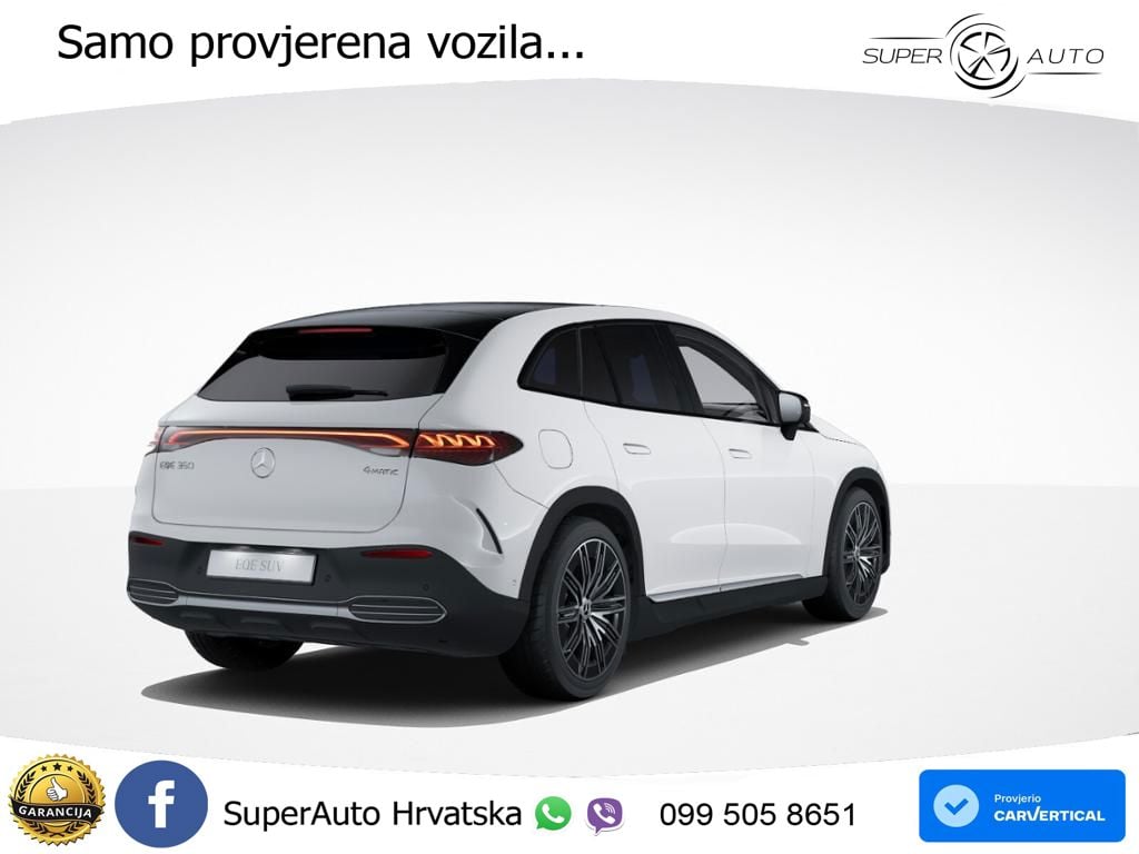 Mercedes EQE SUV 350 98 kWh (292 KS) 4MATIC AMG ZRAČNI+ACC+GR SJED+360+PANO