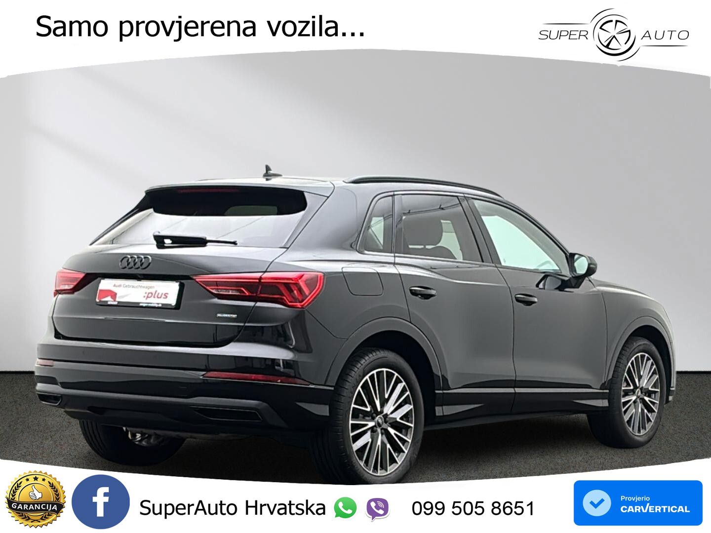Audi Q3 40 TFSI (190 KS) quattro S tronic advanced LED+GR SJED+ACC