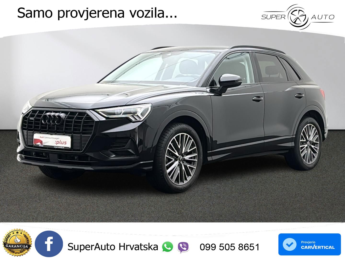 Audi Q3 40 TFSI (190 KS) quattro S tronic advanced LED+GR SJED+ACC