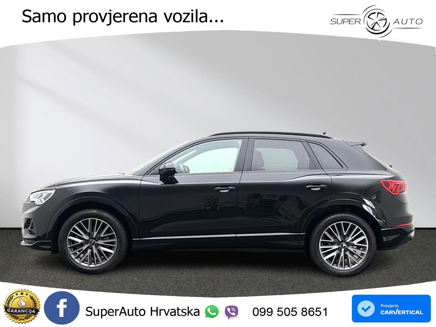 Audi Q3 40 TFSI (190 KS) quattro S tronic advanced LED+GR SJED+ACC