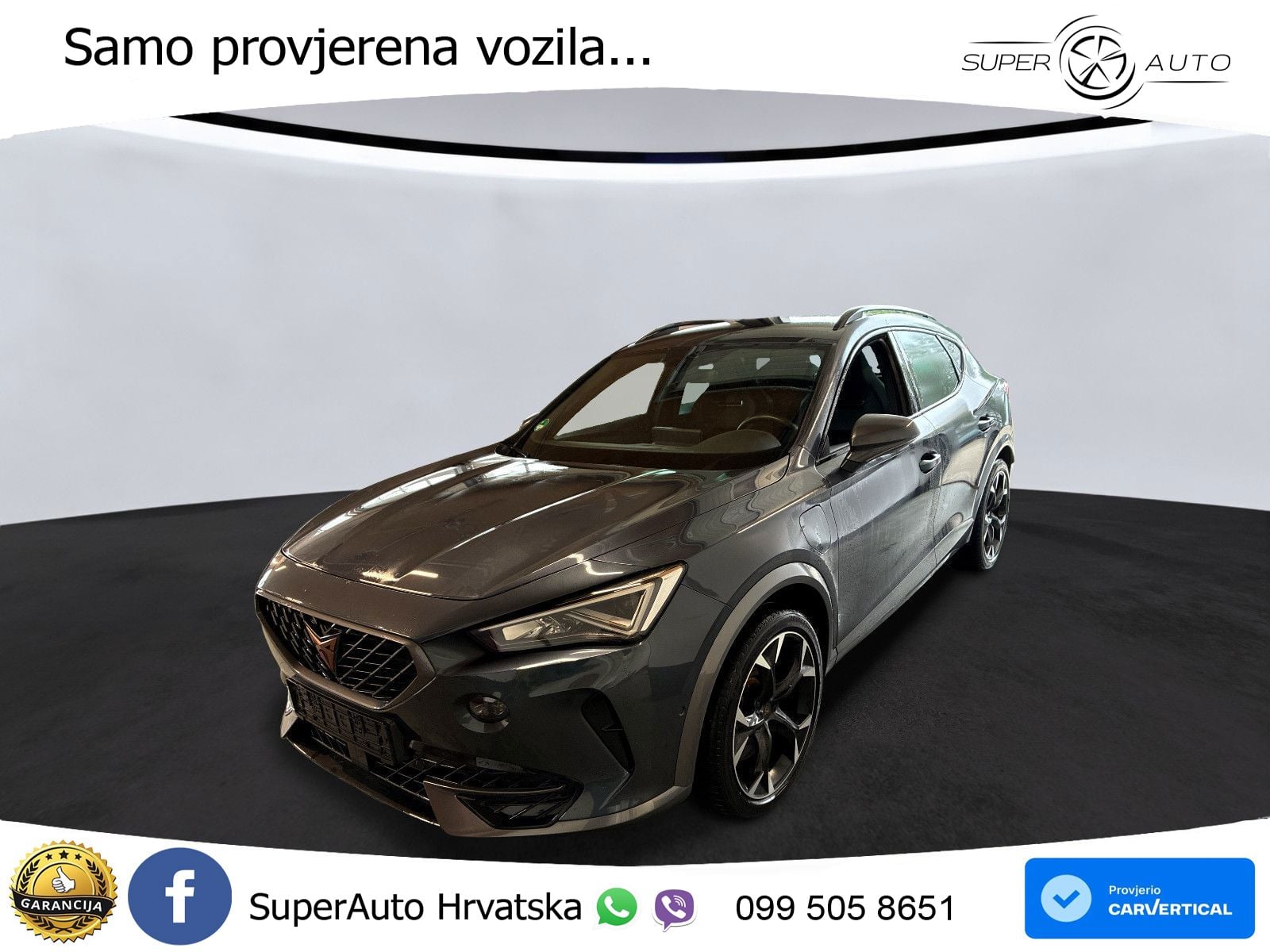 Cupra Formentor 1.4 TSI (245 KS) e-Hybrid DSG VZ LED+GR SJED+ACC