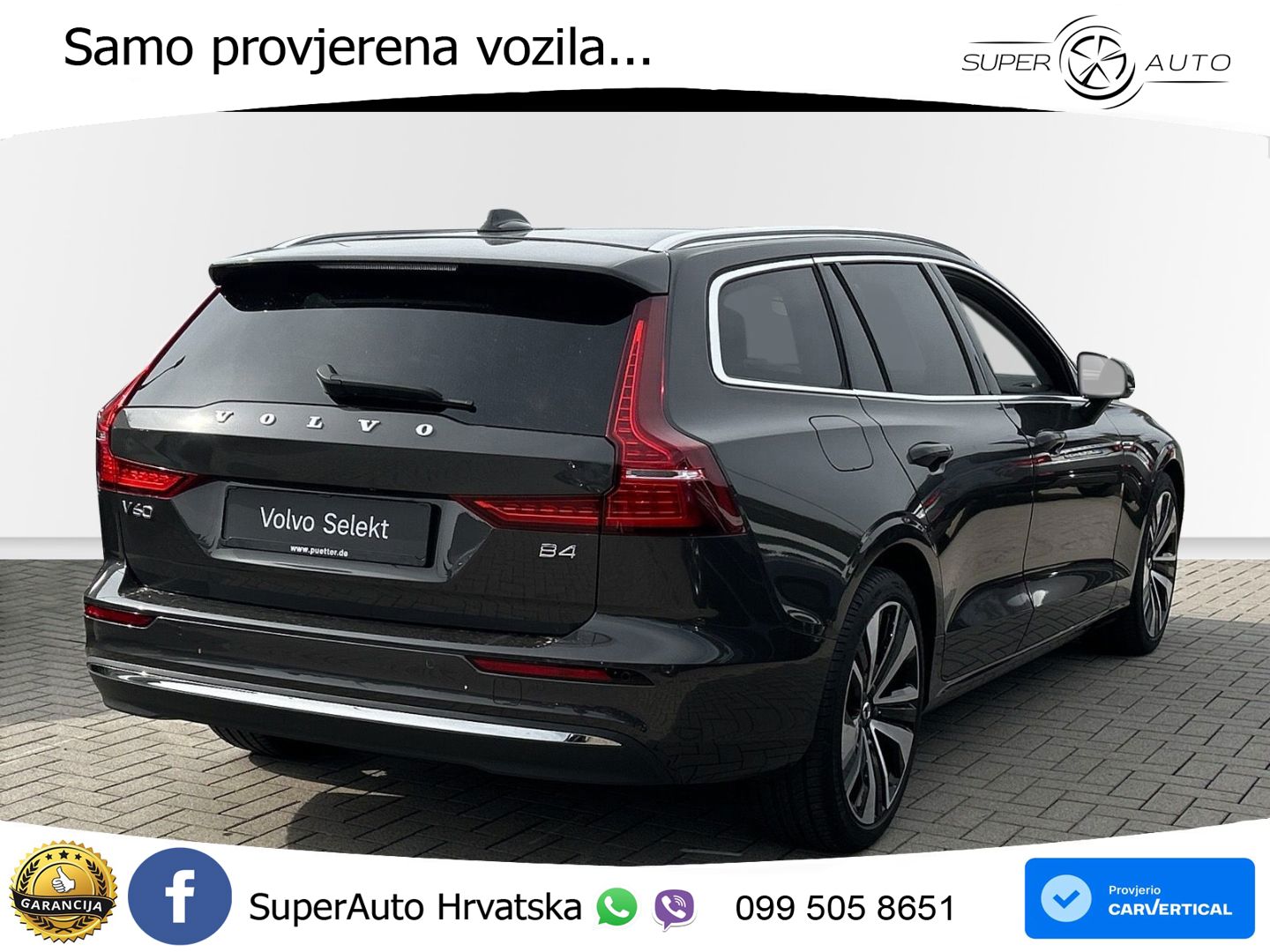 Volvo V60 2.0 B4 Diesel Geartronic LED+GR SJED+ACC